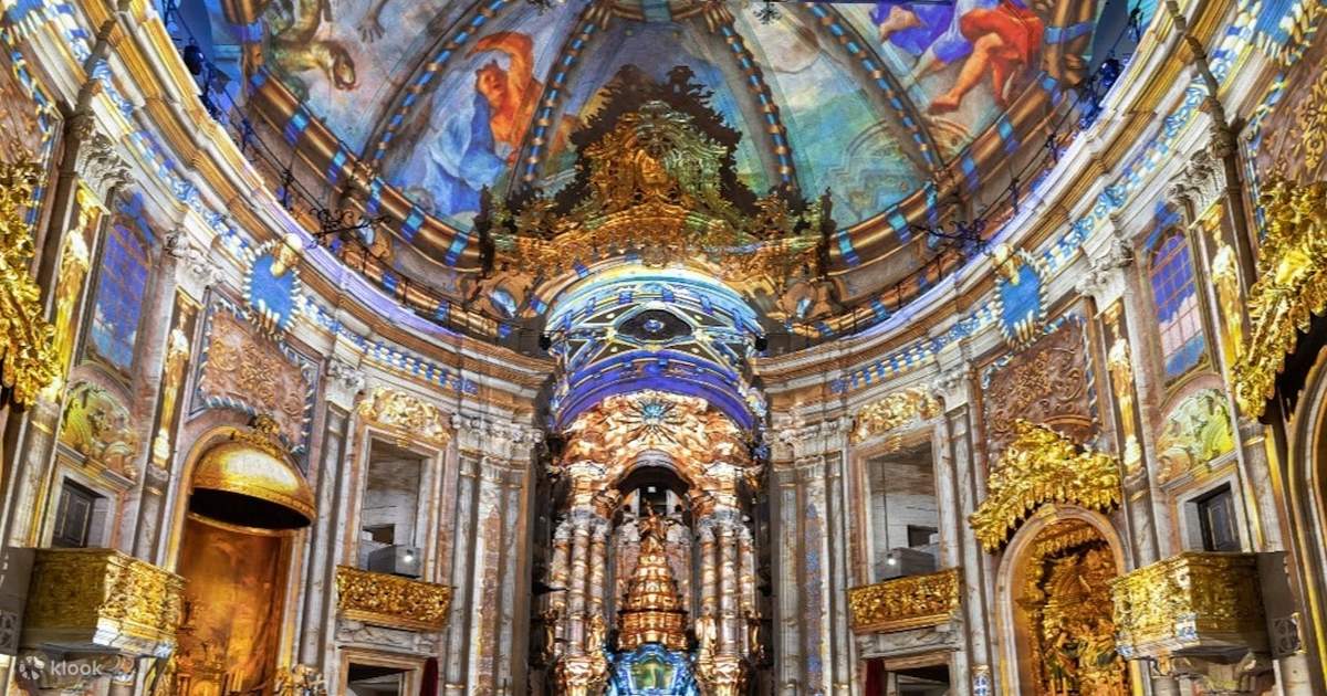 Spiritus Light Show Admission at Clerigos Church in Porto